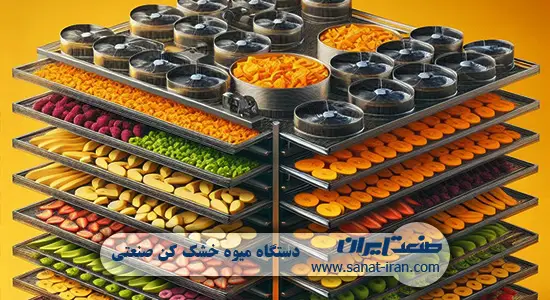 دستگاه میوه خشک کن صنعتی