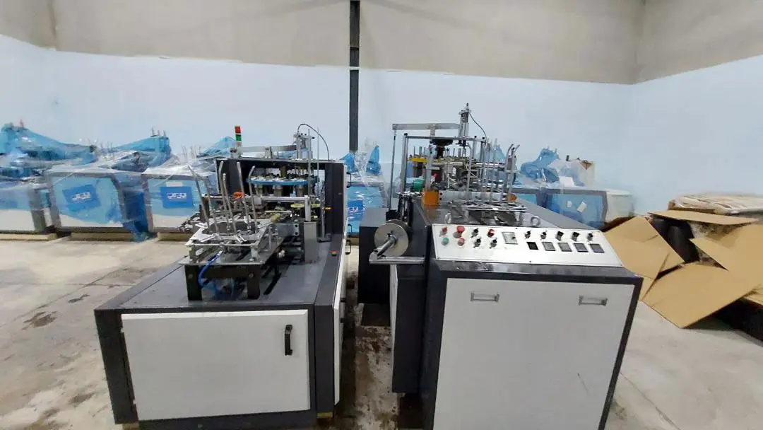 دستگاه ساخت لیوان کاغذی