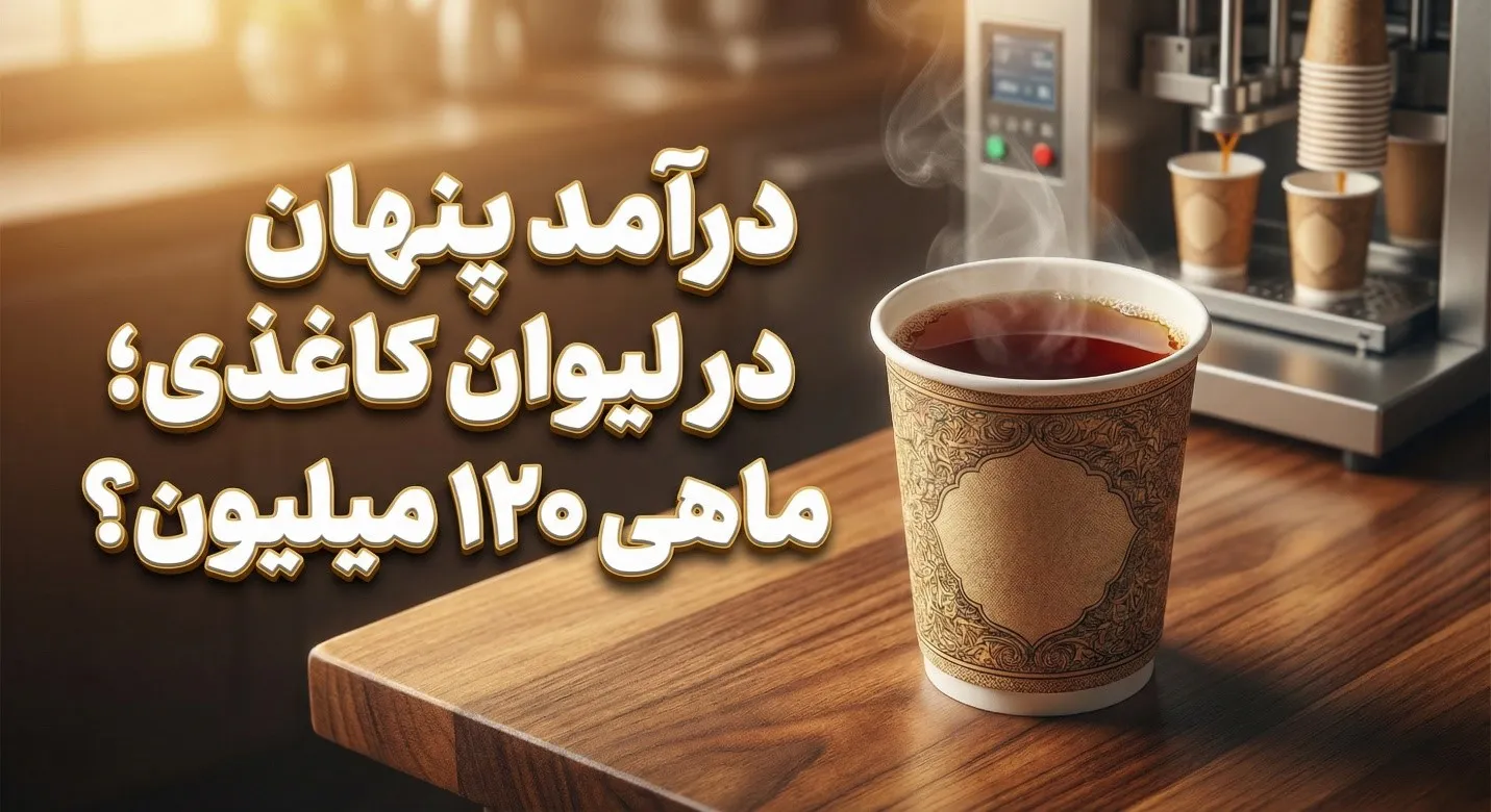 سود تولید لیوان کاغذی در 1404 چقدر است؟