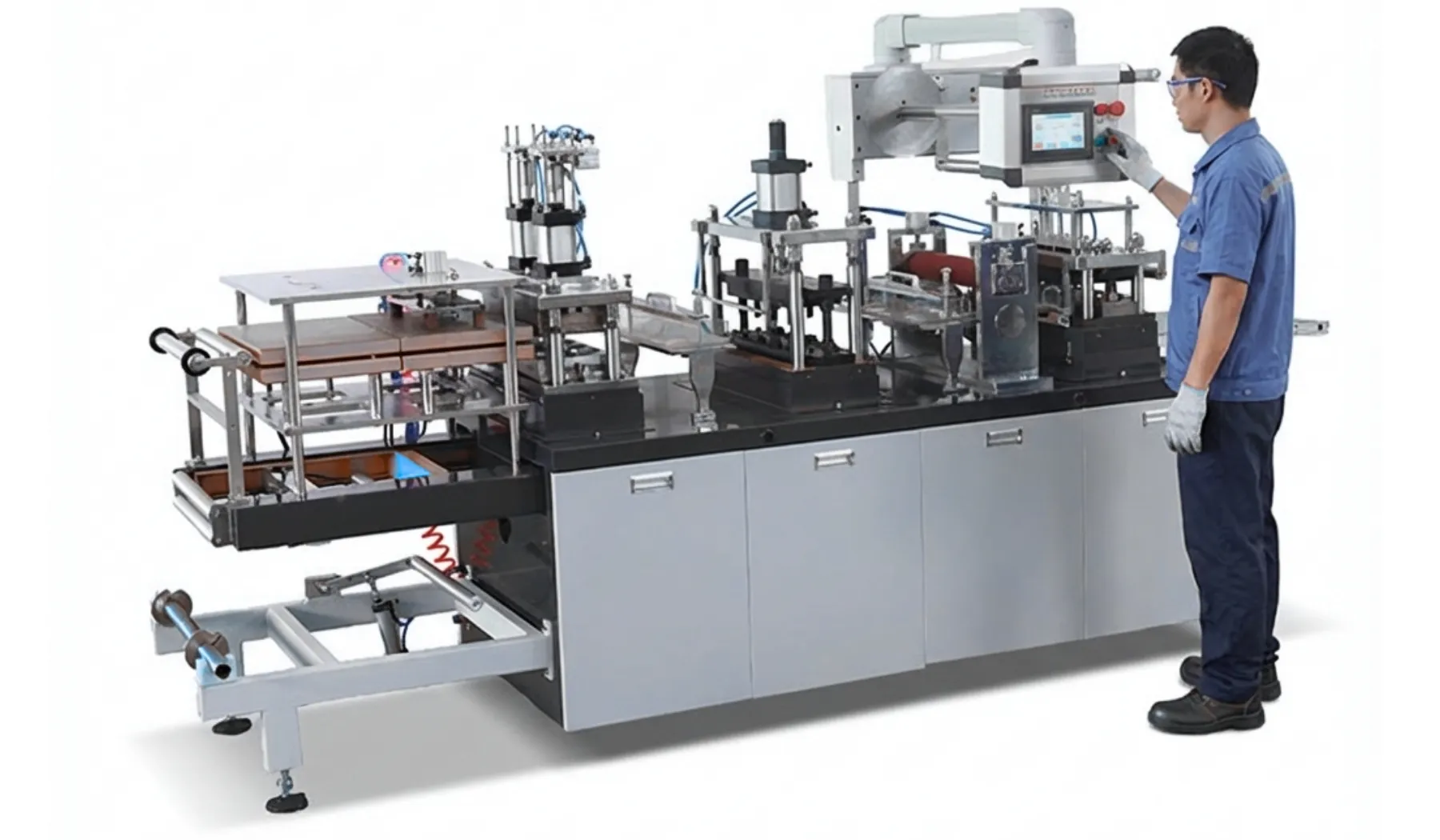 انواع دستگاه تولید درب لیوان کاغذی