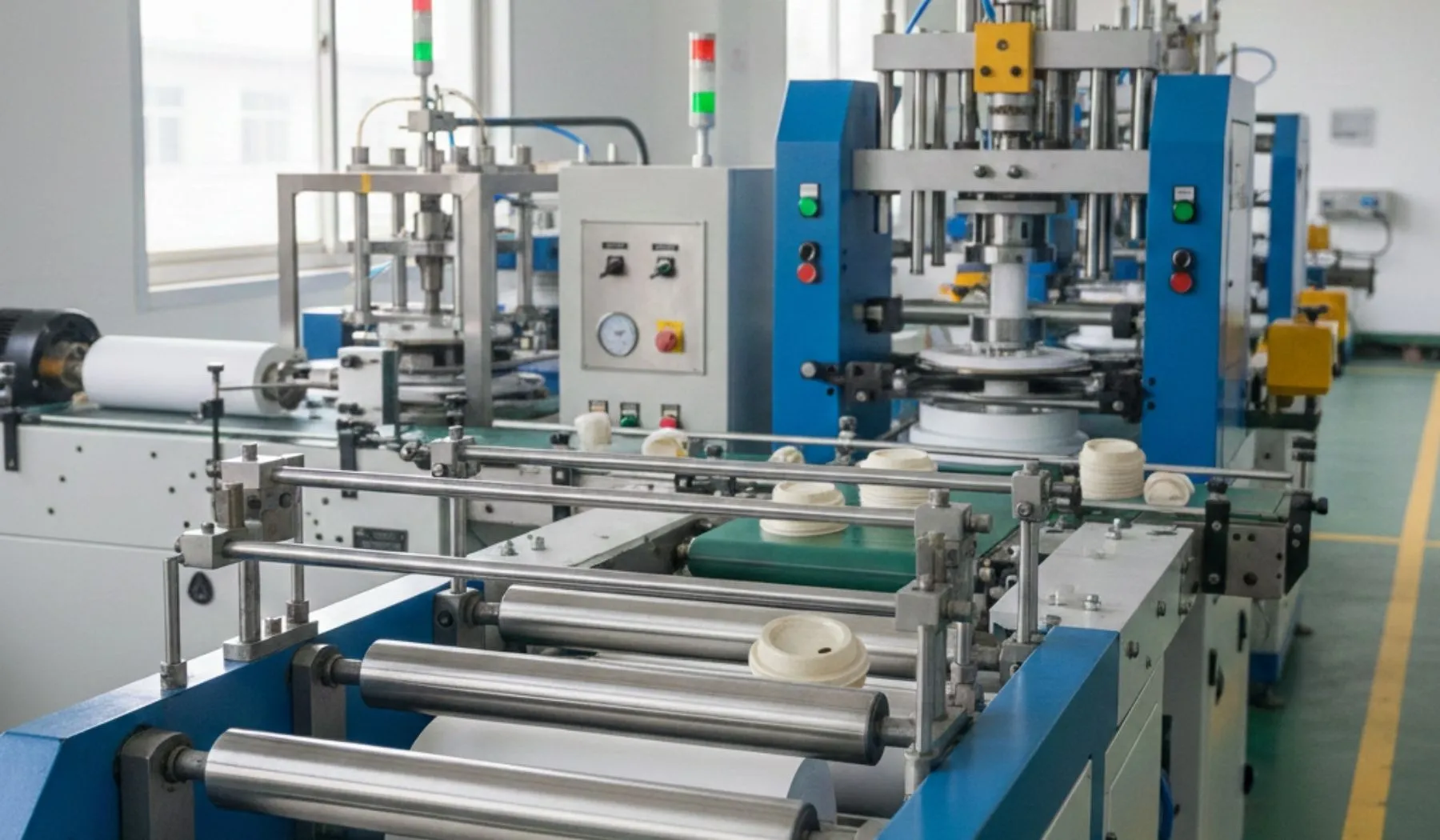 انواع دستگاه درب لیوان کاغذی